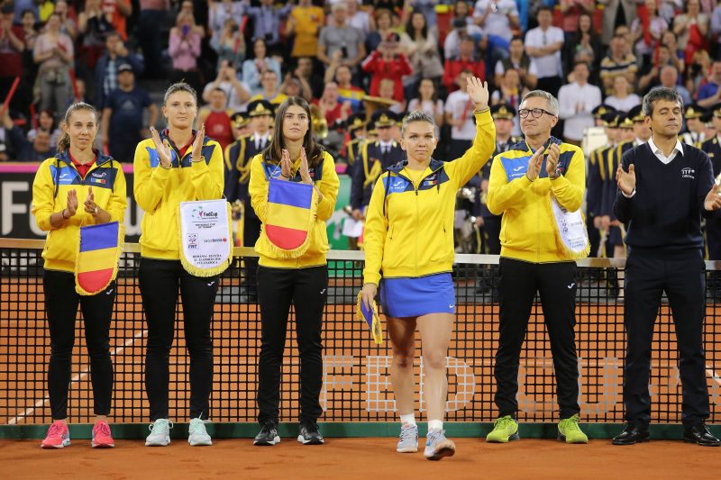 Scena E PregÄƒtitÄƒ Cehia Romania In Fed Cup 2019 Treizecizero