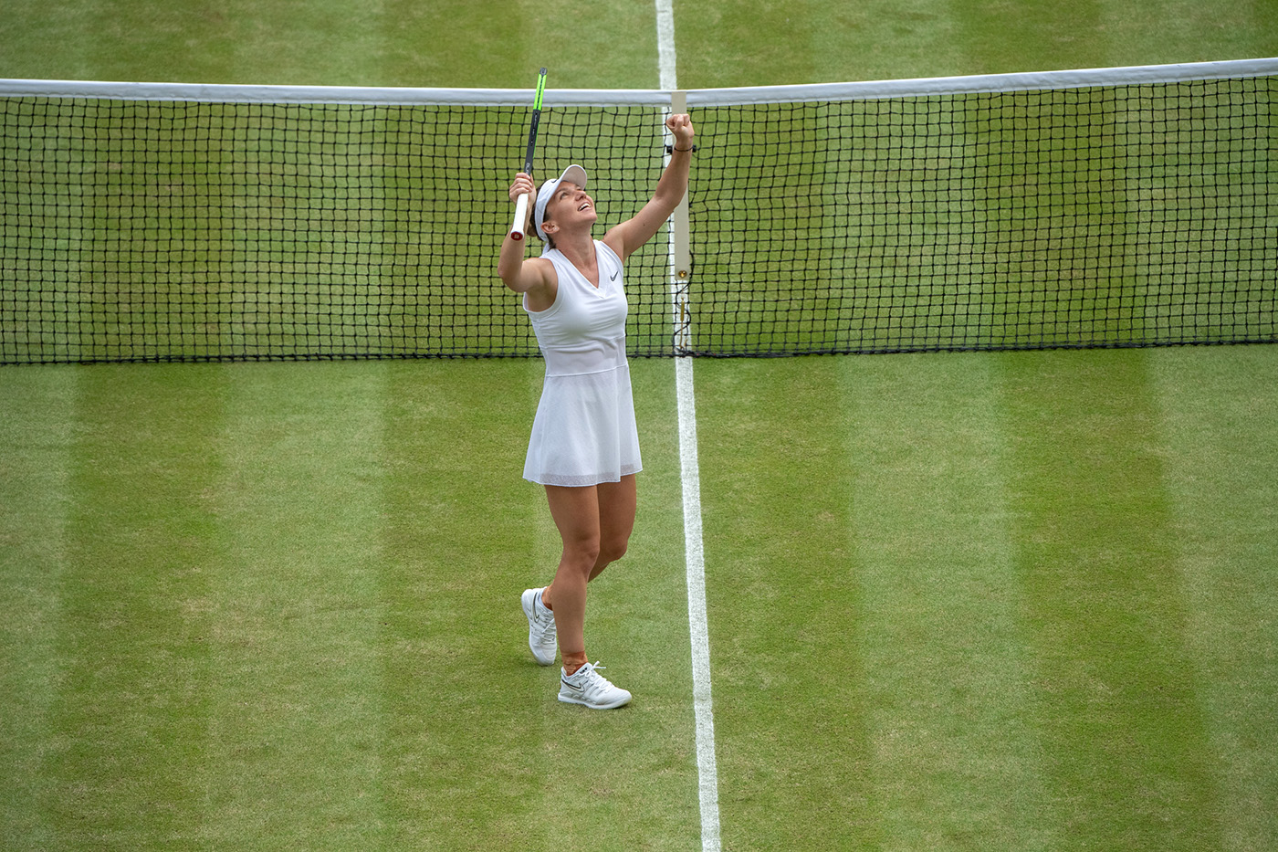 She plays tennis well. Victoria Green is a Tennis Player. Kate is playing Tennis.